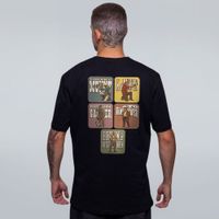 CAMISETA PRETA - WIDOW WOOD: GRUPO