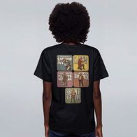 CAMISETA PRETA - WIDOW WOOD: GRUPO