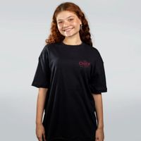 CAMISETA OVERSIZED PRETA - YES, CHEF