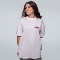 CAMISETA OVERSIZED OFF WHITE - YES, CHEF