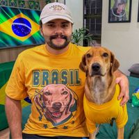 CAMISETA MOSTARDA - CLARINHA DO BRASIL