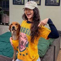 CAMISETA MOSTARDA - CLARINHA DO BRASIL