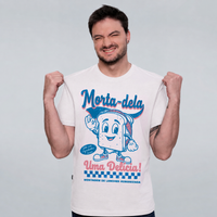 CAMISETA OFF WHITE - MORTADELA