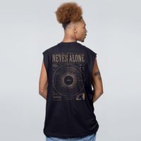 REGATA OVERSIZED PRETA - WE WERE NEVER ALONE