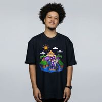 CAMISETA OVERSIZED PRETA - NILO