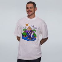 CAMISETA OVERSIZED OFF WHITE - NILO