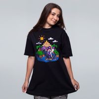 CAMISETA OVERSIZED PRETA - NILO