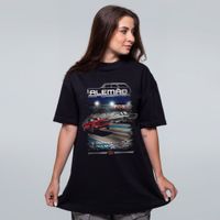 CAMISETA OVERSIZED PRETA - ARRANCADA