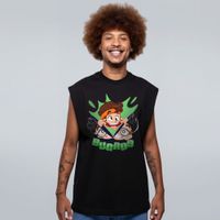 REGATA OVERSIZED PRETA - BUGADO