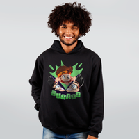 MOLETOM PRETO - BUGADO