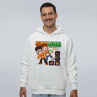 MOLETOM OFF WHITE - GAMER DE VERDADE