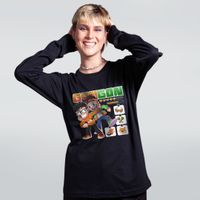 MANGA LONGA PRETA - GAMER DE VERDADE