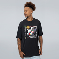 CAMISETA OVERSIZED PRETA - BOWS KART