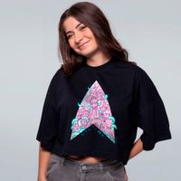 CROPPED OVERSIZED PRETO - 10 ANOS WLUCAS