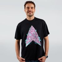 CAMISETA OVERSIZED PRETA - 10 ANOS WLUCAS