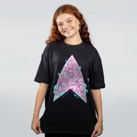 CAMISETA OVERSIZED PRETA - 10 ANOS WLUCAS