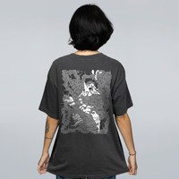 CAMISETA OVERSIZED ESTONADA - ESPINHEIRO