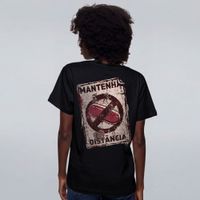 CAMISETA PRETA - PÍLULA VERMELHA