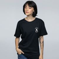 CAMISETA PRETA - MISSING CAT