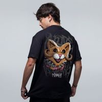 CAMISETA OVERSIZED PRETA - BIBITO