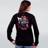 MANGA LONGA PRETA - SKULL KITTY