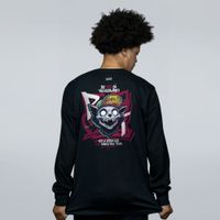 MANGA LONGA PRETA - SKULL KITTY