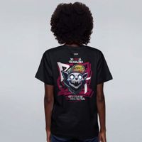 CAMISETA PRETA - SKULL KITTY