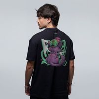 CAMISETA OVERSIZED PRETA - STRAY KITTY