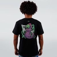 CAMISETA PRETA - STRAY KITTY