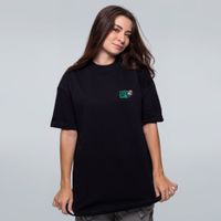 CAMISETA OVERSIZED PRETA - RAGEQUIT