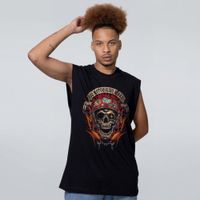 REGATA OVERSIZED PRETA - MOTOQUEIRO