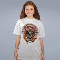 CAMISETA OVERSIZED OFF WHITE - MOTOQUEIRO