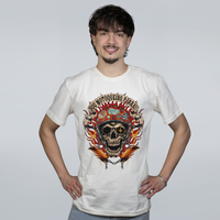 CAMISETA OFF WHITE - MOTOQUEIRO