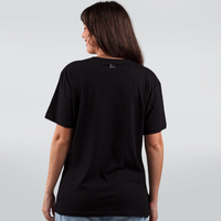 CAMISETA PRETA - CABEÇA DE MORCEGO