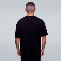 CAMISETA OVERSIZED PRETA - CABEÇA DE MORCEGO