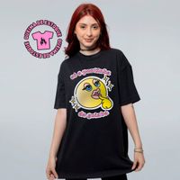 CAMISETA OVERSIZED PRETA - GOIABA