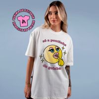 CAMISETA OVERSIZED OFF WHITE - GOIABA