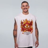 REGATA OVERSIZED OFF WHITE - FIRE MAGE