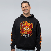 MOLETOM PRETO - FIRE MAGE