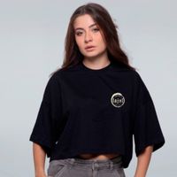 CROPPED OVERSIZED PRETO - LOLJA POST OFFICE