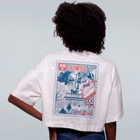 CROPPED OVERSIZED OFF WHITE - NIPON ARRIVE