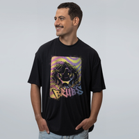 CAMISETA OVERSIZED PRETA - GRAFITE