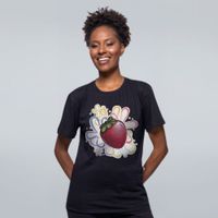 CAMISETA PRETA - MORANGUINHO