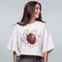 CROPPED OVERSIZED OFF WHITE - MORANGUINHO