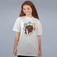 CAMISETA OVERSIZED OFF WHITE - ADULT CB