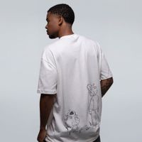 CAMISETA OVERSIZED OFF WHITE - PASSADO E PRESENTE