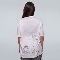 CAMISETA OVERSIZED OFF WHITE - PASSADO E PRESENTE