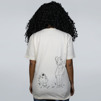 CAMISETA OFF WHITE - PASSADO E PRESENTE