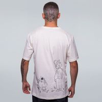 CAMISETA OFF WHITE - PASSADO E PRESENTE