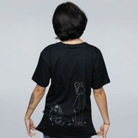 CAMISETA PRETA - PASSADO E PRESENTE